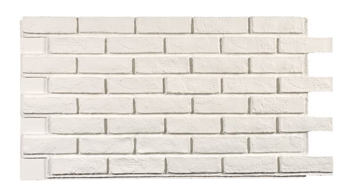 Tumbled Select Brick Interlock - White
